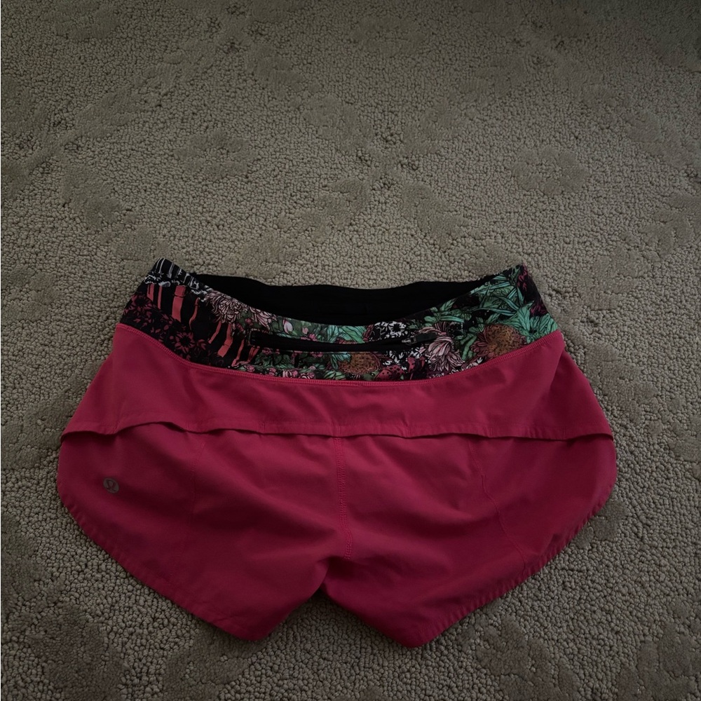 Women's Pink Athletic Shorts